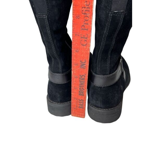 The North Face Bridgeton Nubuck Suede Insulated Tall Boots Black 8.5 - Picture 5 of 11